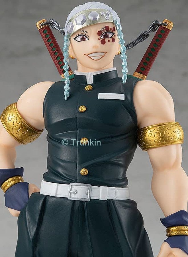 Trunkin Rubber Demon Slayer Tengen Uzui Action Figure The Sound Hashira Figurine Standie Collectible Figure Manga Weeb, 10 cm , 10 cm - Image 5